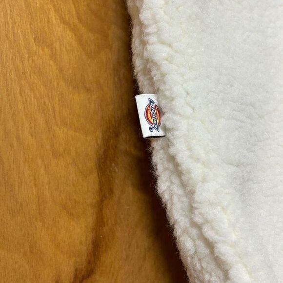 Dickies Red Chute vest off white cream small new - Picture 13 of 15